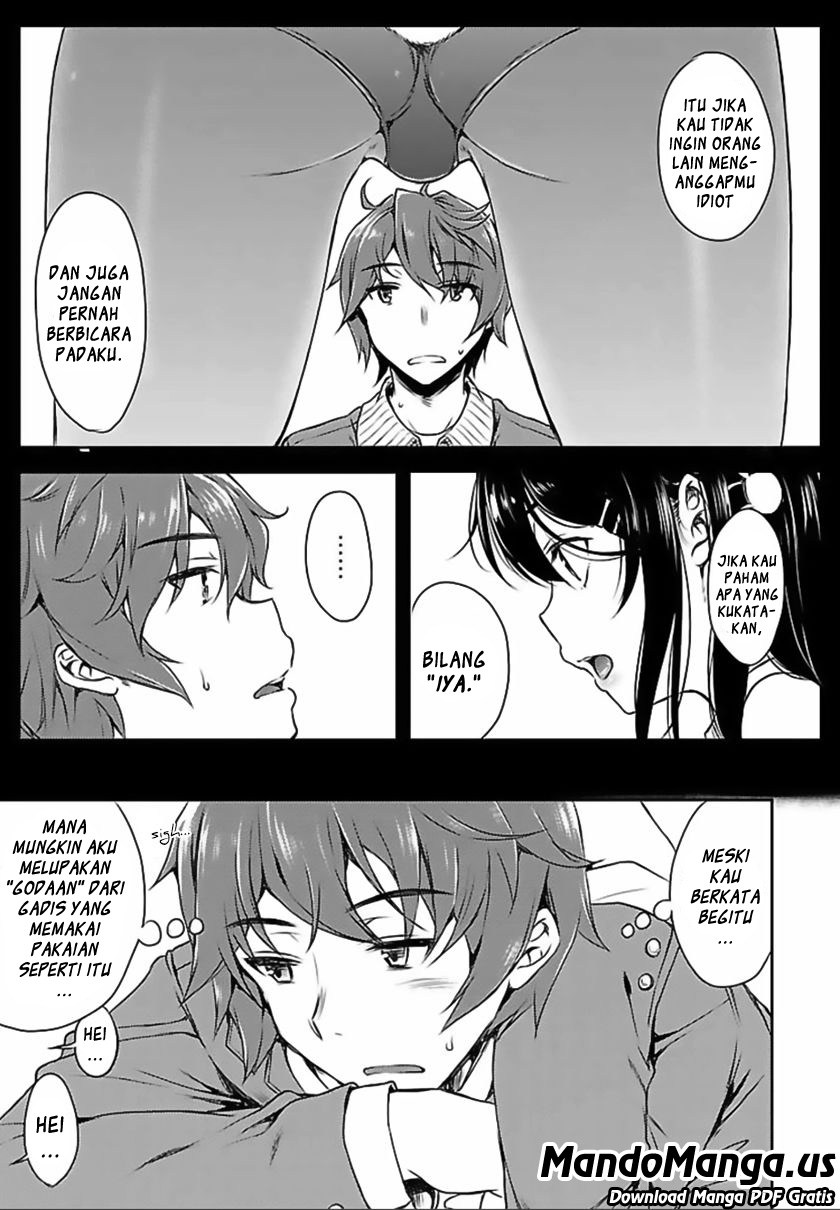 Seishun Buta Yarou wa Bunny Girl-senpai no Yume wo Minai chapter 1